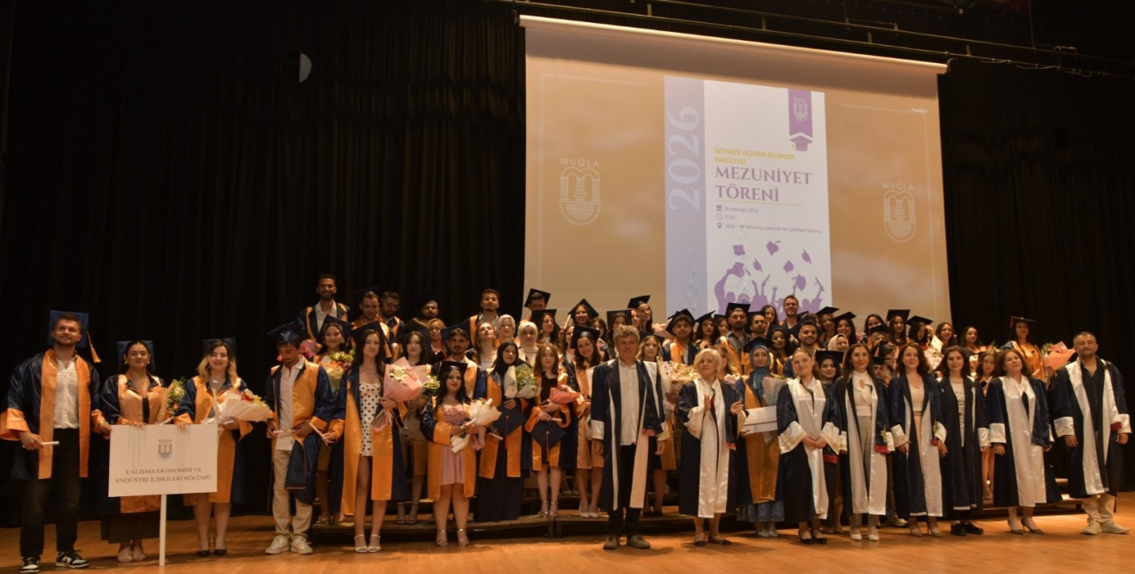 Bölümnz 2025-2026 yılı mezunlarını uğurdadık
